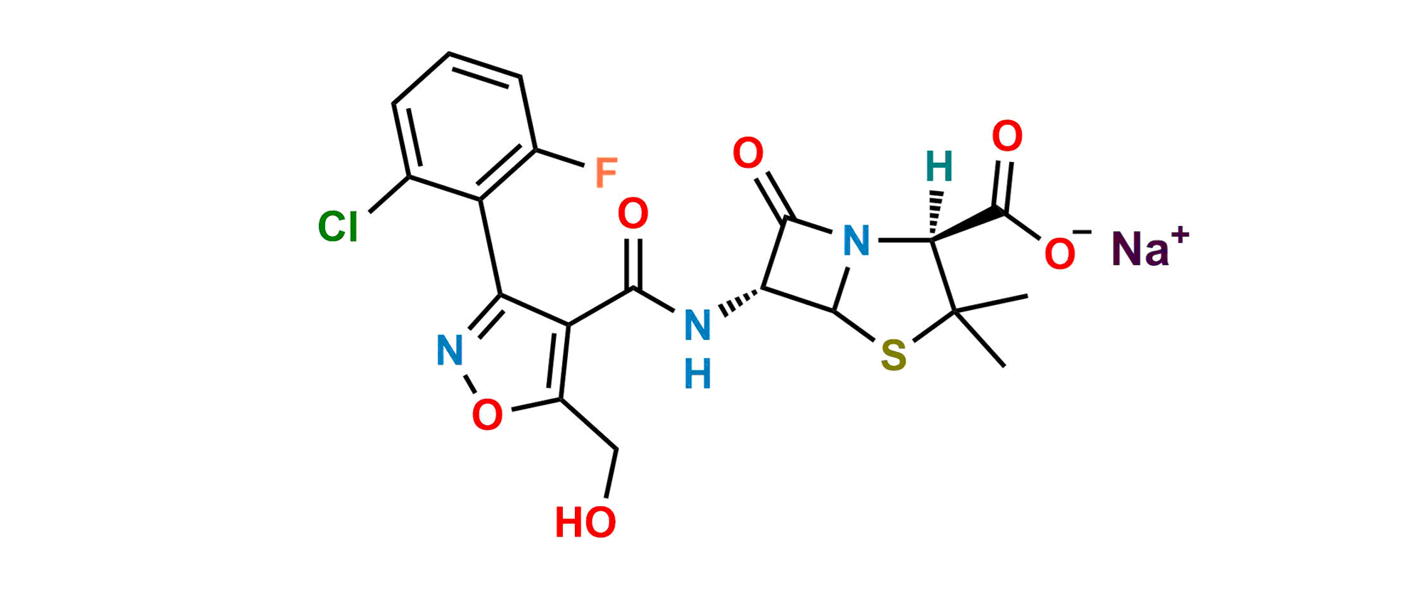 5-Hydroxymethyl Flucloxacillin